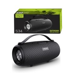 Zealot Wireless Speaker S34 with Microphone 1800mAh 3.7V Black Zealot Wireless Speaker S34 with Microphone 1800mAh 3.7V Black